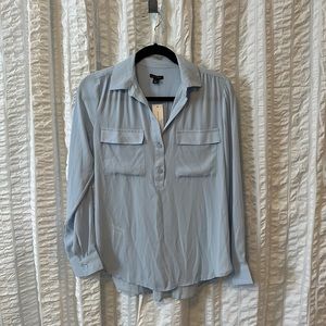 ANN TAYLOR LONG SLEEVE COLLARED TUNIC SIZE S New with Tags